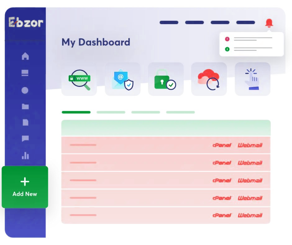 Fastest Cloud Hosting for your websites  - Super easy control panel to manage all your services